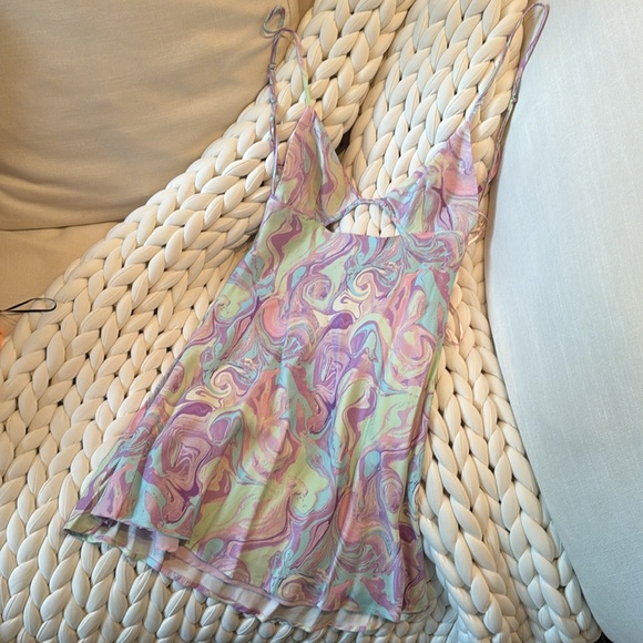 zara pastel mini dress - Picture 2 of 6